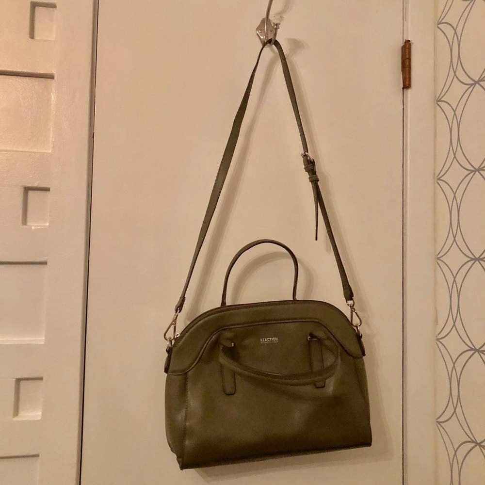 Kenneth Cole Olive Green Purse